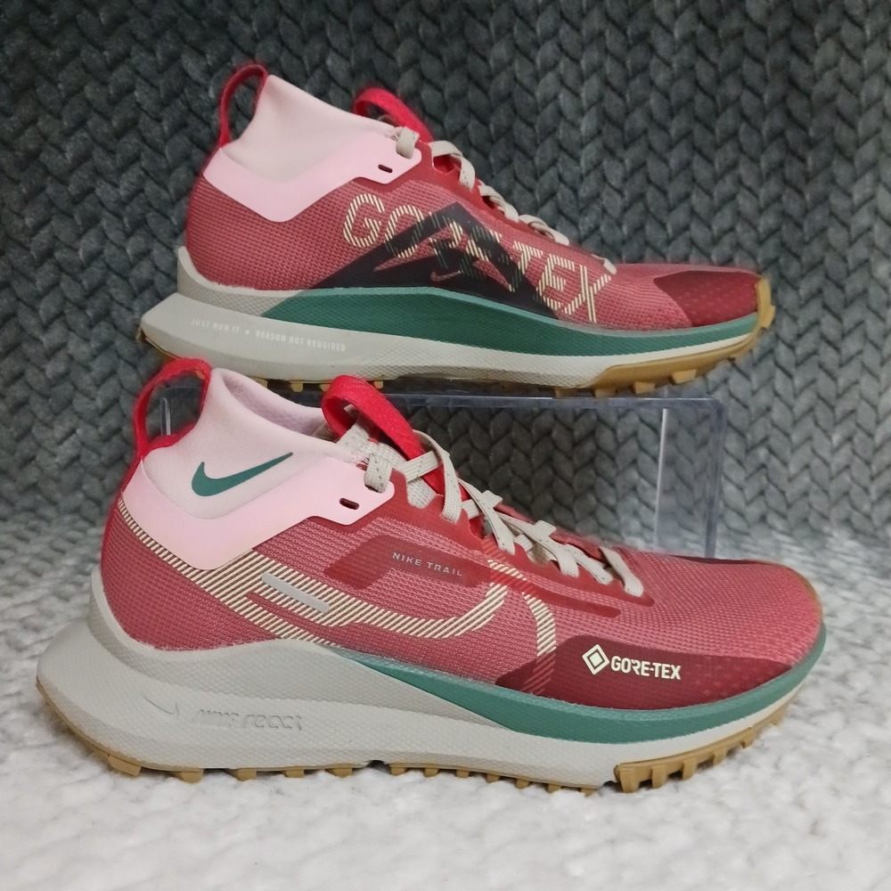Nike React Pegasus Trail 4 Gore-Tex Canyon Rust Women's Running Shoes Size 5